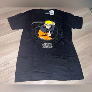 Black Naruto Graphic T-Shirt
